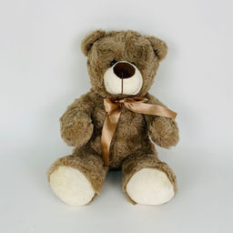 Мягкая игрушка Мишка с полосатым бантом 30 см (арт. 6682/30) - Storyland фото 5