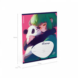 Цена за 10 шт. Тетрадь школьная ученическая ErichKrause Panda Hugs, 18 листов, клетка (в плёнке по 10 шт.)_MIX-PACK  фото 10