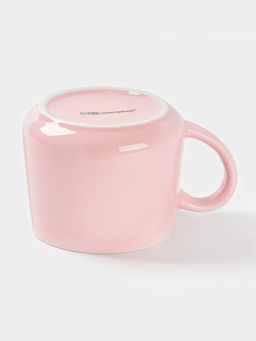 Кружка Доляна «Зайчик», 360 мл, керамика, розовая
