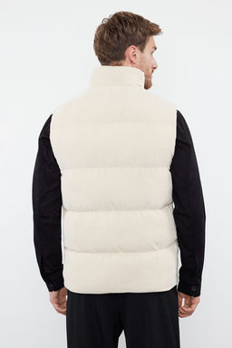 Trendyolmilla Man Siyah Erkek Regular Fit K?sl?k Kadife Yelek TMNAW23YE00013  фото 14
