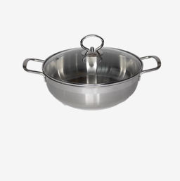 Жаровня 24 см из нерж.стали