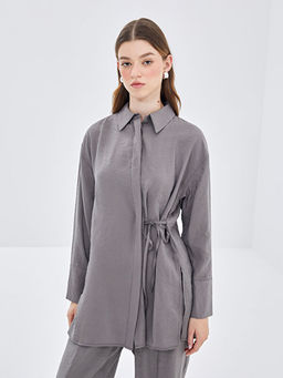 D?z Oversize Kad?n G?mlek Tunik