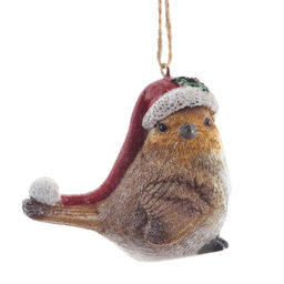 Фигурка декоративная подвесная "Птичка", L6,5 W3,5 H6 см, 2в.