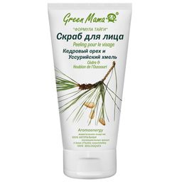 Скраб д/лица Кедровый орех и уссурийский хмель 170 мл - Green mama фото 3