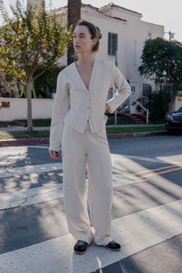 SOFT TOUCH PALAZZO TROUSERS - Zara фото 7