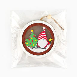 Ёлочная игрушка «Новогодняя», d=7.5 см