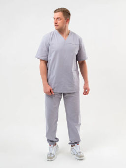 Костюм мужской Хлопок Серый М-22КМ MODAMICA