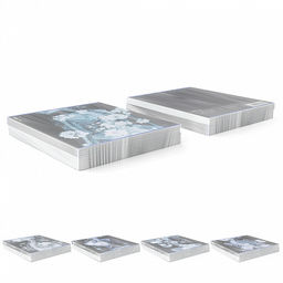 Цена за 5 шт. Тетрадь общая ученическая ErichKrause Flower Ray, 48 листов, клетка, металлизированный голографический картон_MIX-PACK  фото 9