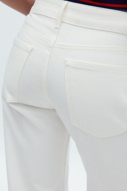 ZW COLLECTION LOW-RISE FLARE JEANS - Zara фото 6
