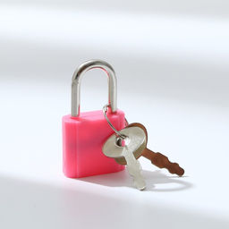 Блокнот на замочке А6, 50 л. С 8 марта!