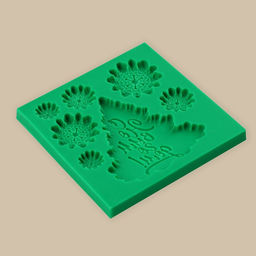 Силиконовый молд для творчества «С Новым годом», 8 х 8 см