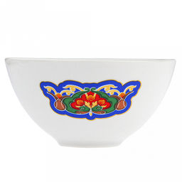 Пиала фарфоровая Хлопок 350мл, д12,1см, h6,4см (Россия) - Домашняя мода фото 2