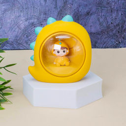 Ночник Baby dino, yellow (10 см), пластик