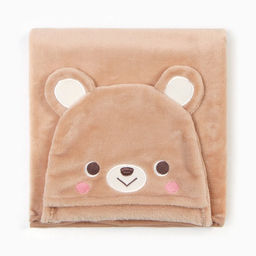 Полотенце-уголок LoveLife Мишка, 60х85 см, 100% пэ, велсофт 450 г/м2  фото 9