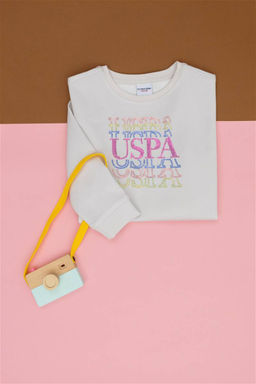 Толстовка с круглым вырезом для девочек Stone Неожиданная скидка в корзине