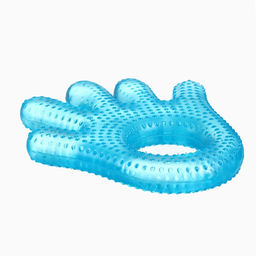 Прорезыватель охлаждающий с водой «Ладошка», голубой, Крошка Я