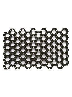 Цена за 6 шт. Решётка газонная для парковки, 68×42×3.2 см, полипропилен, МИКС