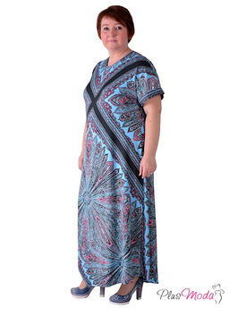 Платье Модель №446 размеры 50-80 - Plusmoda фото 3