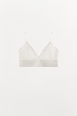SEAMLESS TRIANGLE BRALETTE - Zara фото 7