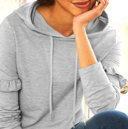 Свитшот, серый - Linea tesini фото 5