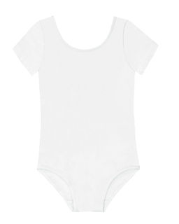 Купальник гимнастический 4414 Белый* 355 Lets go