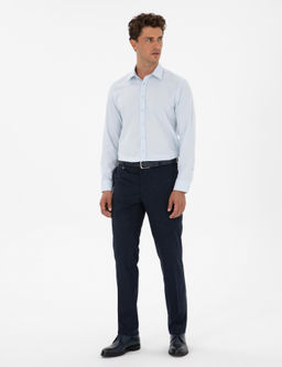 Lacivert Slim Fit Kuma_ Pantolon - Pierre cardin фото 9