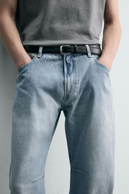 JEANS RELAXED BARREL FIT / Azul claro - Zara фото 8