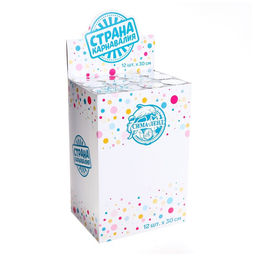 Пневмохлопушка Для тебя!, лепестки роз, розовые, 30 см - Страна карнавалия фото 3