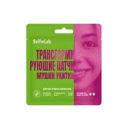 Selfielab ТРАНСFОРМИРУЮЩИЕ ПАТЧИ Муцин улитки, для кожи вокруг глаз, 1 пара