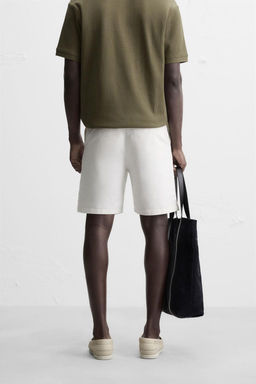 CHINO REGULAR FIT BERMUDA SHORTS - Zara фото 3