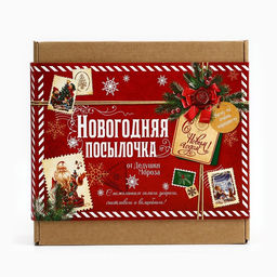 Подарочный набор «Новогодняя посылочка», чайный домик, кружка