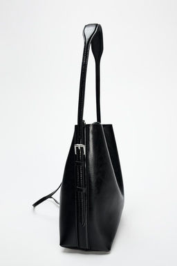DOUBLE HANDLE BUCKET BAG - Zara фото 7
