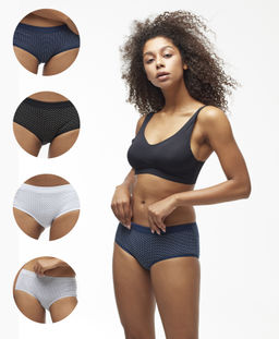 Трусы женские шорты Cherry Girl 6744-27 хлопок, эластан размеры S, M, L, XL