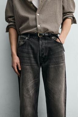 JEANS STRAIGHT FIT / Carb?n - Zara фото 7