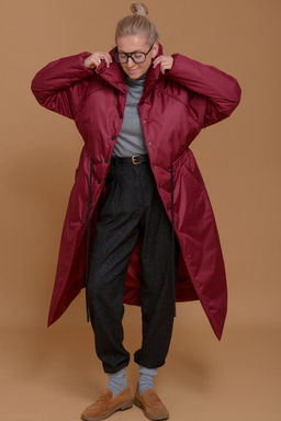 Утепленное пальто - N.u.d.e фото 8