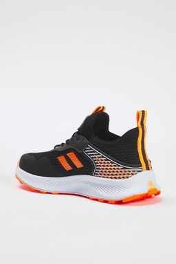 Trendyol Shoes Siyah Bagc?kl? Neon Detayl? Hafif Taban Buyuk/Kucuk Erkek Cocuk Kids Spor Ayakkab? TAKSS25SN00026 - Trendyolmilla фото 6