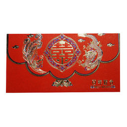 Конверт Дракон и Феникс символ процветания, изобилия и счастья