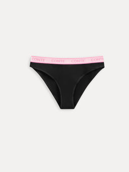 CONTE PRINT DOTS LB 2545 Трусы женские black-pink - Conte elegant фото 3