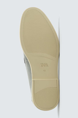 CASUAL LEATHER LOAFERS - Zara фото 7