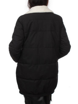 S24-236 BLACK Куртка демисезонная женская (100 гр. холлофайбер) - Fashion фото 8