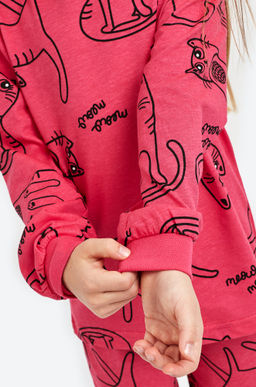 Хлопковая пижама для девочки Happyfox
