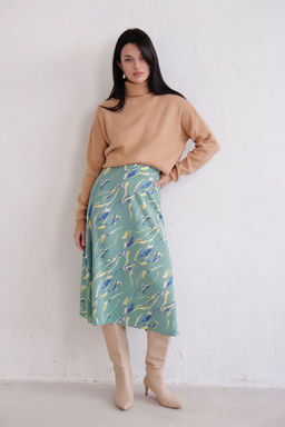 Юбка А-силуэта с принтом - Martichelli фото 68