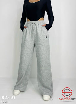 Брюки оверсайз однотонные - Bruno фото 3