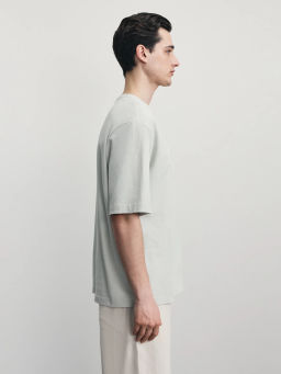 Футболка с вышивкой на груди / Zarina  фото 4