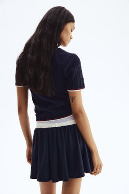 Camiseta en punto trenzado - H&m фото 4