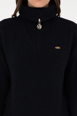 Женский темно-синий свитер Неожиданная скидка в корзине - U.s. polo assn фото 6