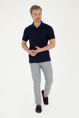 U. S. Polo Assn / Мужская темно-синяя футболка - U.s. polo assn фото 11