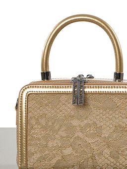 LACCOMA сумка F2065-4-светло золотистый натуральная кожа фото 6