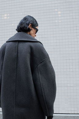 Abrigo en mezcla de lana - H&m фото 4