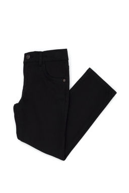 Черные брюки из плотной ткани для мальчика Неожиданная скидка в корзине